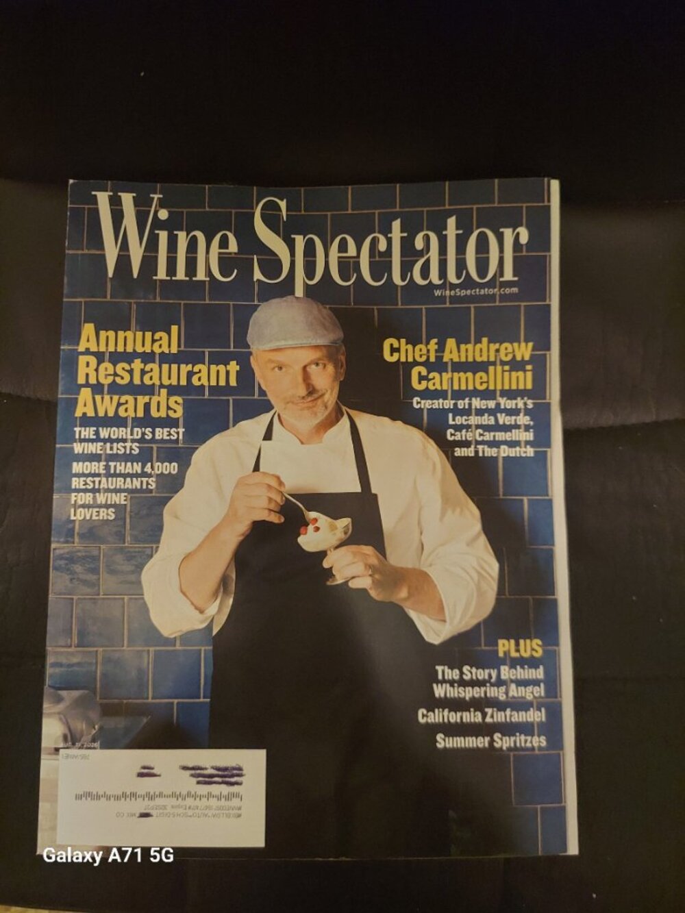 Wine Spectator Magazine